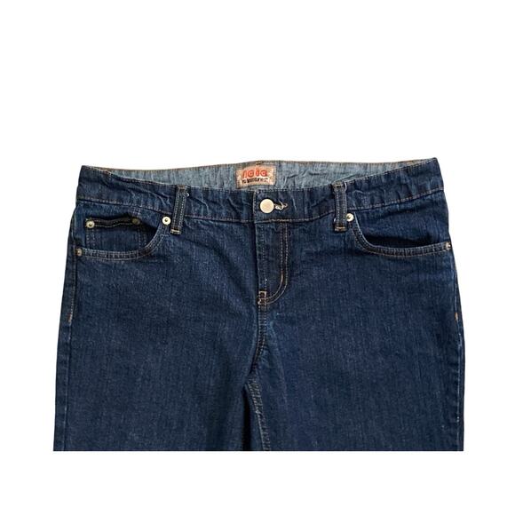 NO BOUNDARIES Womens Size 11 Vintage Y2K Slim Straight Low Rise Blue Jeans NOBO - Picture 4 of 5
